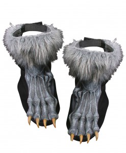 Silver Werewolf Shoe Covers