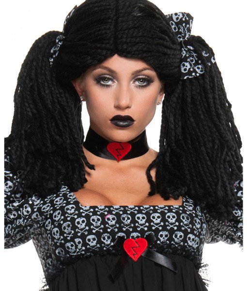 Gothic Rag Doll Wig