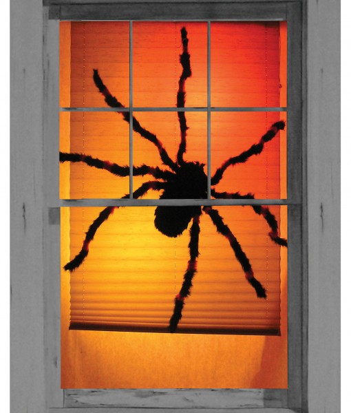 Black Widow Spider Window Cling