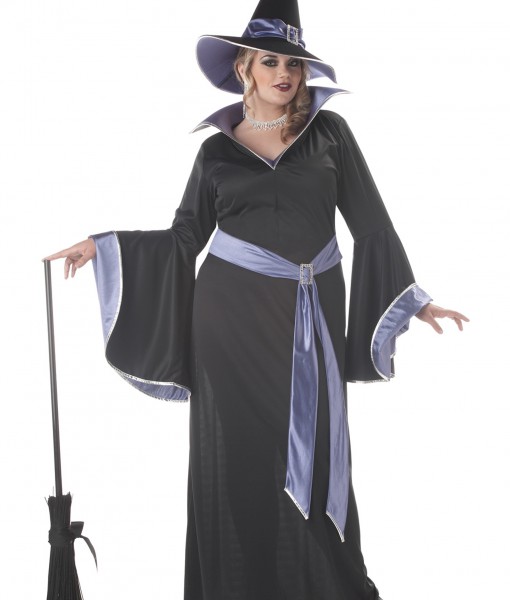 Plus Size Glamour Witch Incantasia Costume