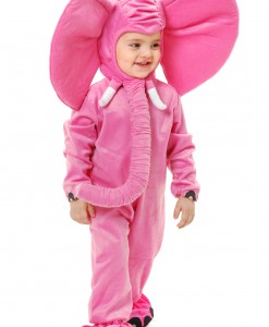 Toddler Pink Elephant Costume