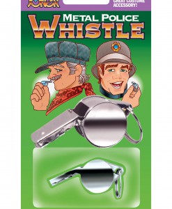 Metal Police Whistle