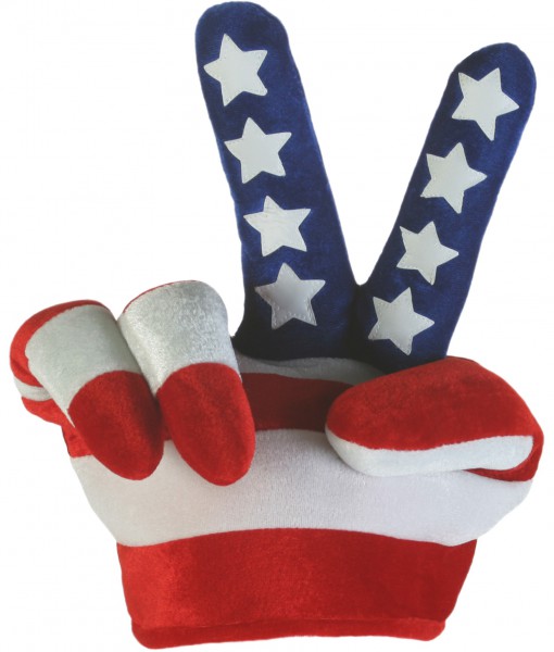 Peace Sign Flag Hat