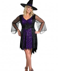 Plus Size Brilliant Witch Costume