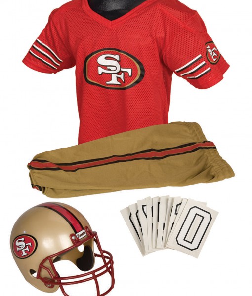 NFL 49ers Uniform Costume