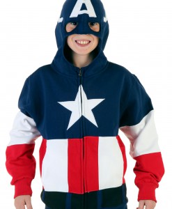 Youth Captain America Hoodie