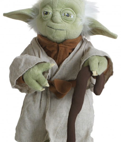 Poseable Plush Yoda Doll