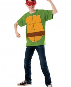 Child TMNT Raphael Costume Top