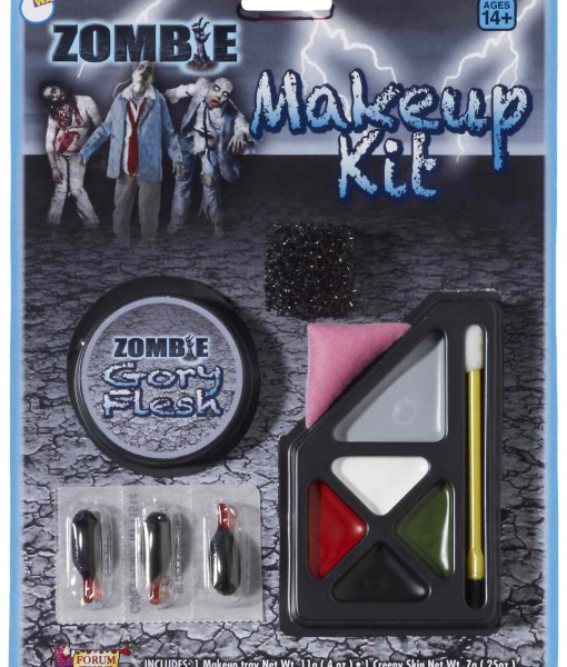 Gory Zombie Makeup Kit