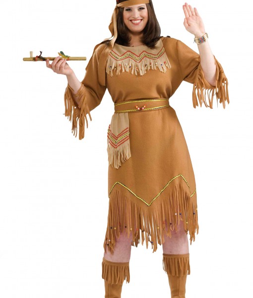 Plus Size Native American Costume