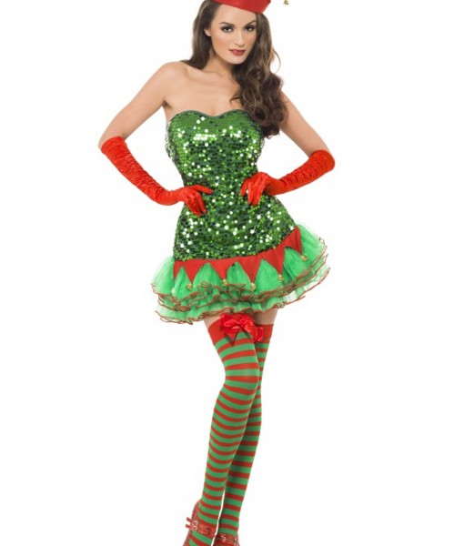 Fever Elf Sequin Costume