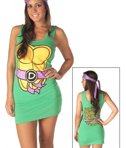 TMNT Donatello Purple Tank Dress