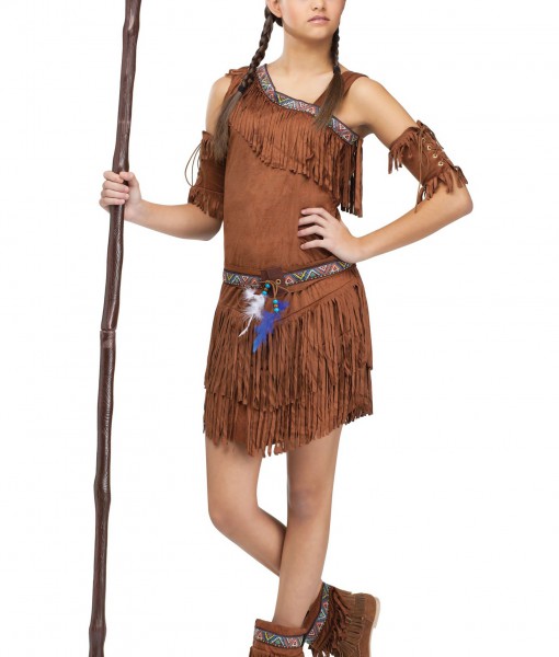 Teen Pow Wow Indian Costume