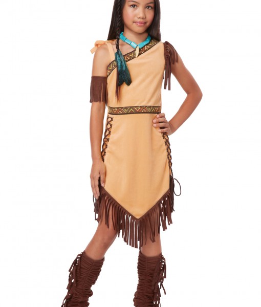 Native American Princess Girl Costume