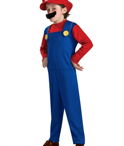 Child Mario Classic Costume