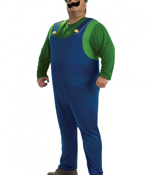 Plus Size Luigi Costume