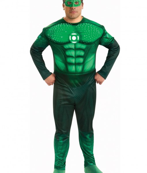 Plus Size Deluxe Green Lantern Costume