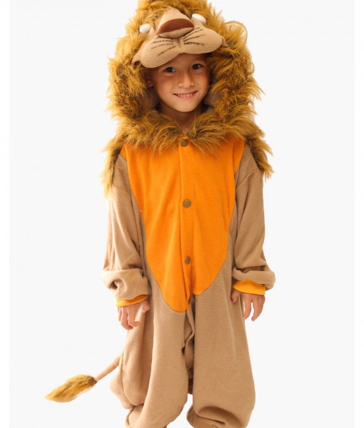 Child Lion Pajama Costume