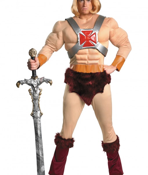 Adult He-Man Muscle Costume