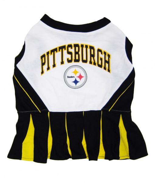 Pittsburgh Steelers Dog Cheerleader Outfit