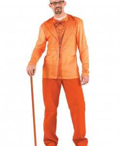 Mens Orange Tuxedo Costume TShirt