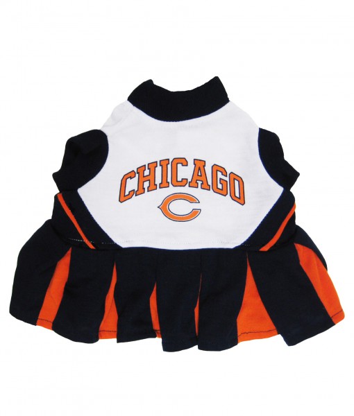 Chicago Bears Dog Cheerleader Outfit