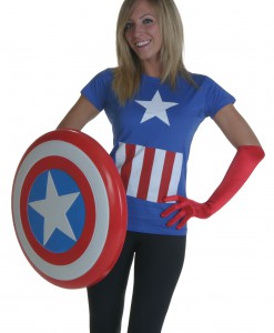 Womens Marvel Captain America T-Shirt
