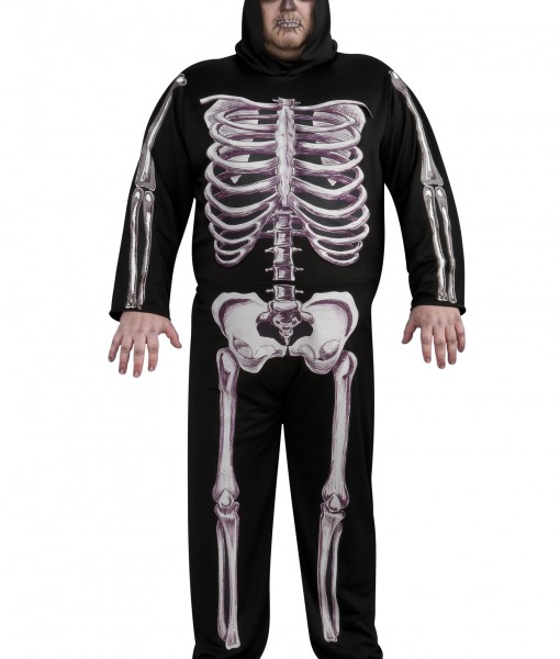 Plus Size Skeleton Costume