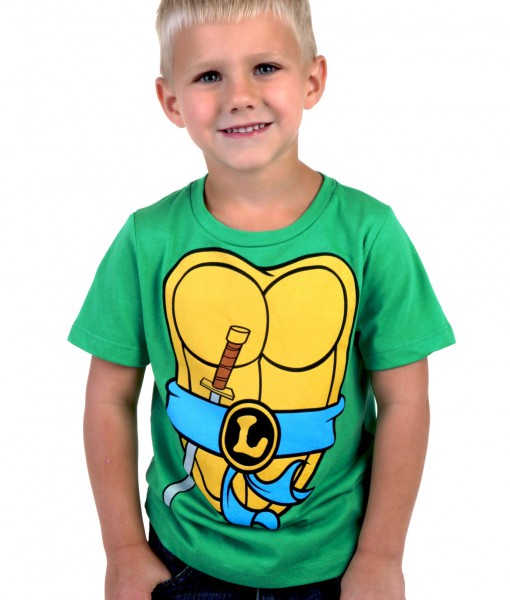 Boys TMNT Leonardo Costume T-Shirt