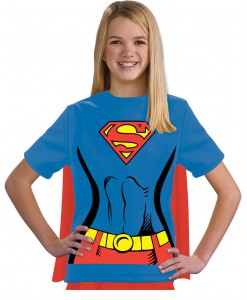 Child Supergirl T-Shirt Costume