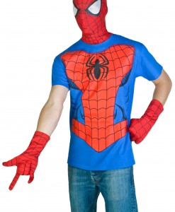Mens Spiderman Costume T-Shirt