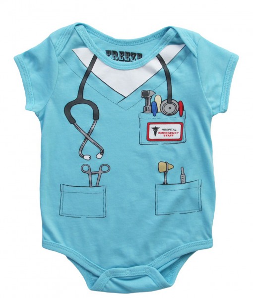 Toddler Doctor Uniform Onesie T-Shirt