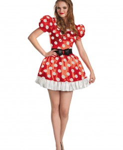 Red Minnie Classic Adult Costume