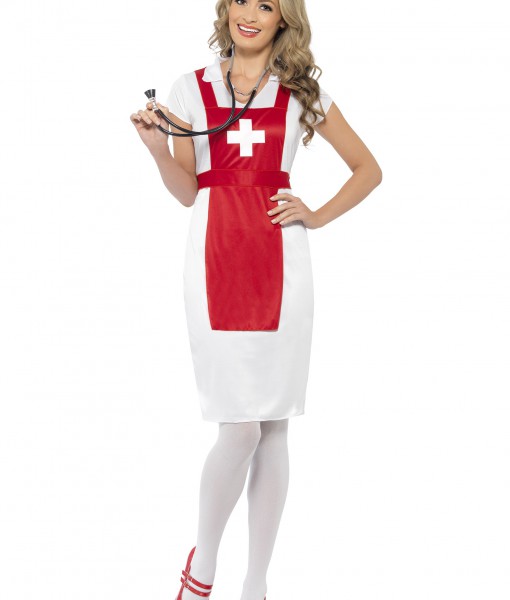 Womens A & E Nurse Costume