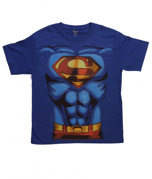Boys Superman Costume T-Shirt