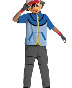 Child Pokemon Ash Costume