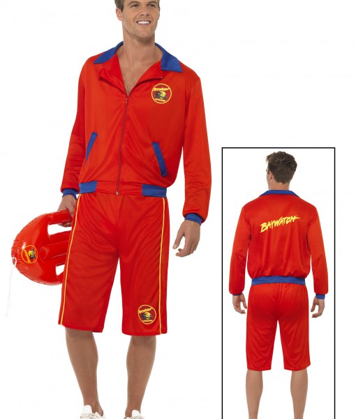 Baywatch Beach Men's Lifeguard Costume