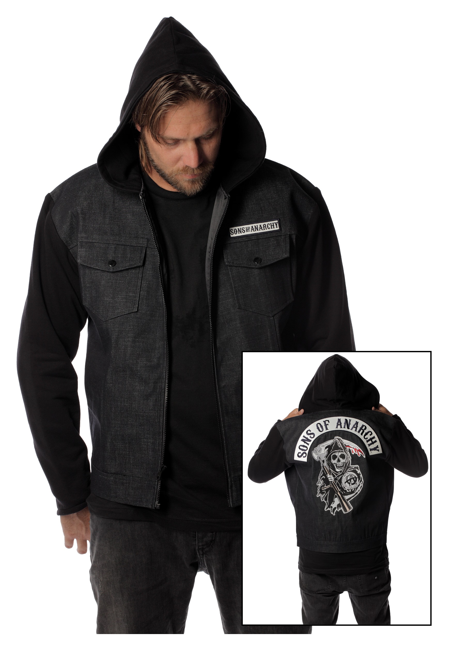 Sons of Anarchy Denim Jacket Halloween Costume Ideas 2024