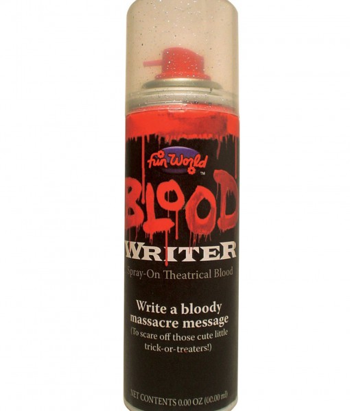 Aerosol Blood Writer