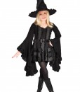 Girls Black Witch Costume