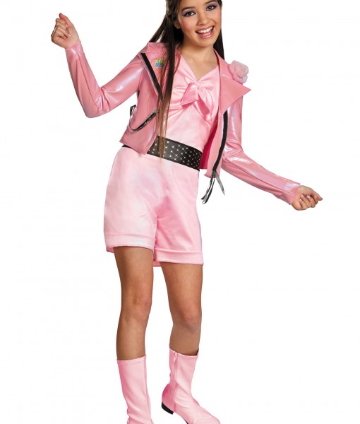 Girls Teen Beach Lela Biker Deluxe Costume