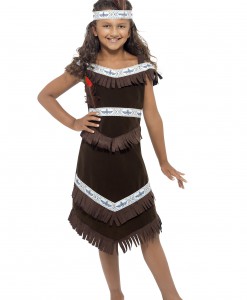 Girls American Indian Costume