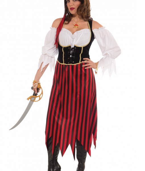 Plus Size Pirate Maiden Costume