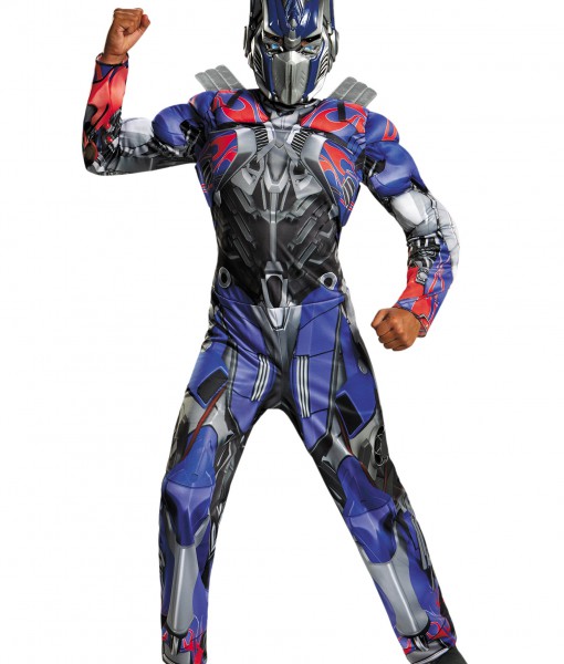 Child Optimus Prime Classic Muscle Movie Costume