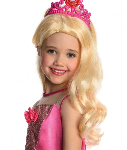 Barbie Wig with Tiara