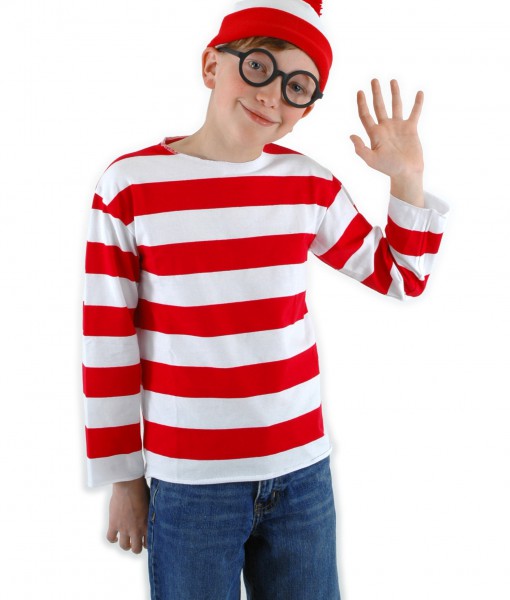 Kids Waldo Costume