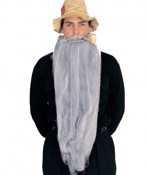 25-inch Long Beard & Mustache Set