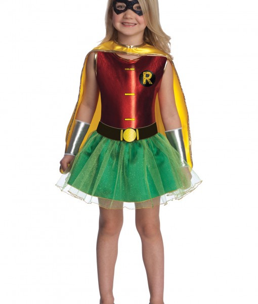 Girls Robin Tutu Costume
