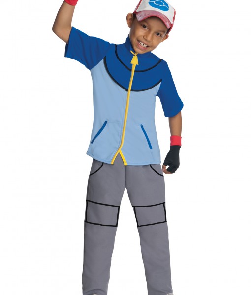 Boys Deluxe Pokemon Ash Costume