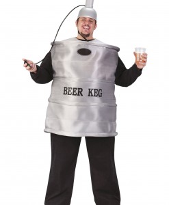 Plus Size Beer Keg Costume